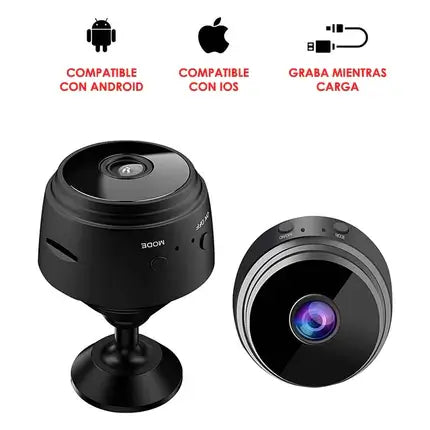 Mini Camara HD - CamSafe - ¡OFERTA Limitada! [ENVÍO GRATIS] 🚚