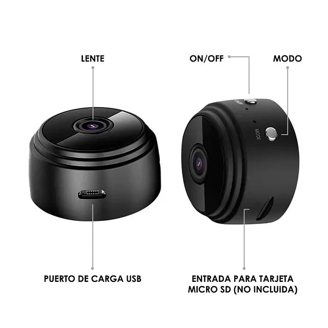 Mini Camara HD - CamSafe - ¡OFERTA Limitada! [ENVÍO GRATIS] 🚚