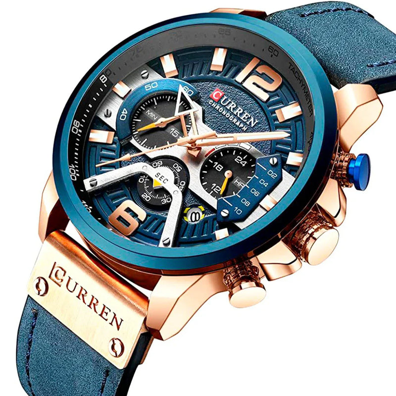 Reloj Curren Blue Chrono