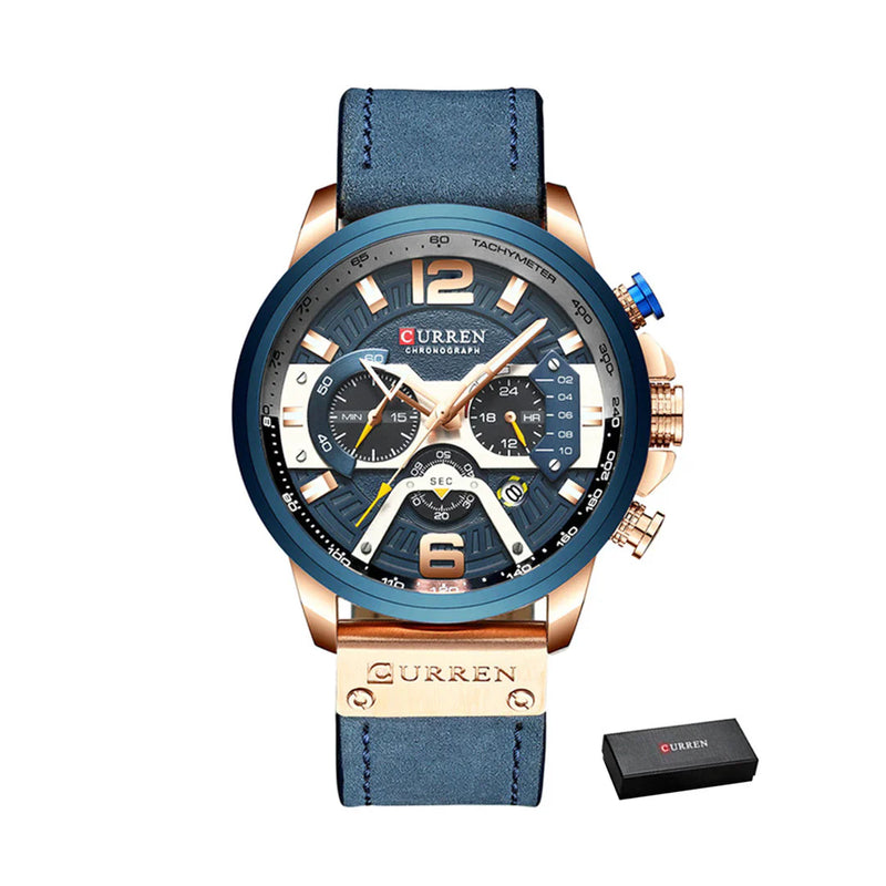 Reloj Curren Blue Chrono