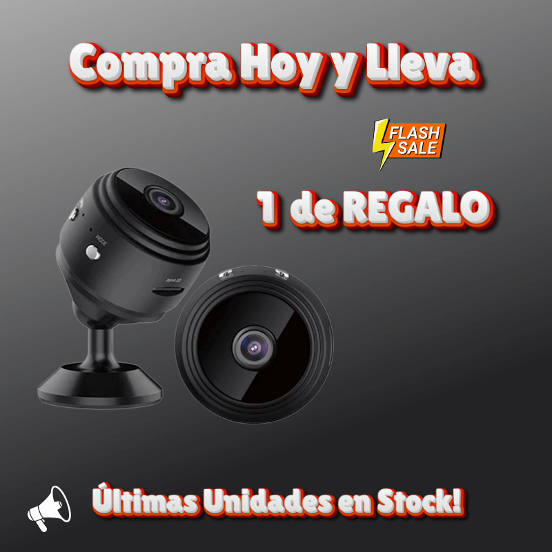 Mini Camara HD - CamSafe - ¡OFERTA Limitada! [ENVÍO GRATIS] 🚚