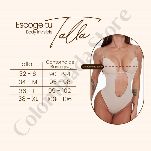 Body - BellaShape® Levanta Bustos