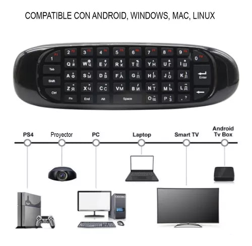 Control Remoto Air Mouse Smart